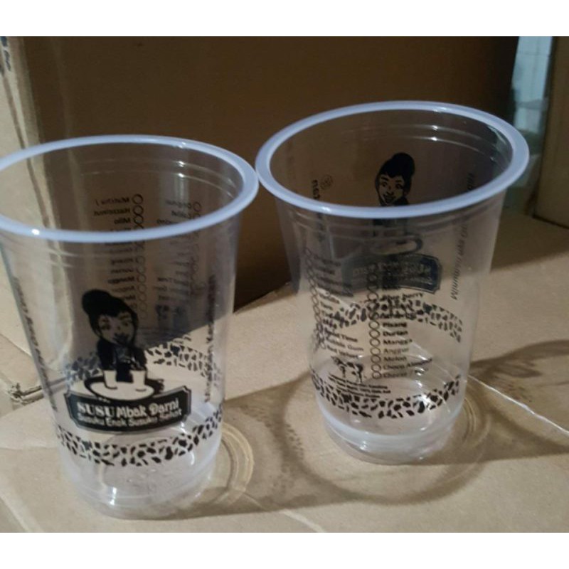 sablon gelas cup 16 oz datar