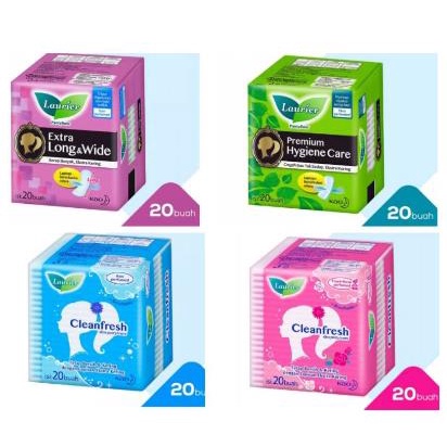 ^ KYRA ^ Laurier Pantyliners Slim Panty Liner Clean Fresh Permium Hygienis Pembalut Wanita