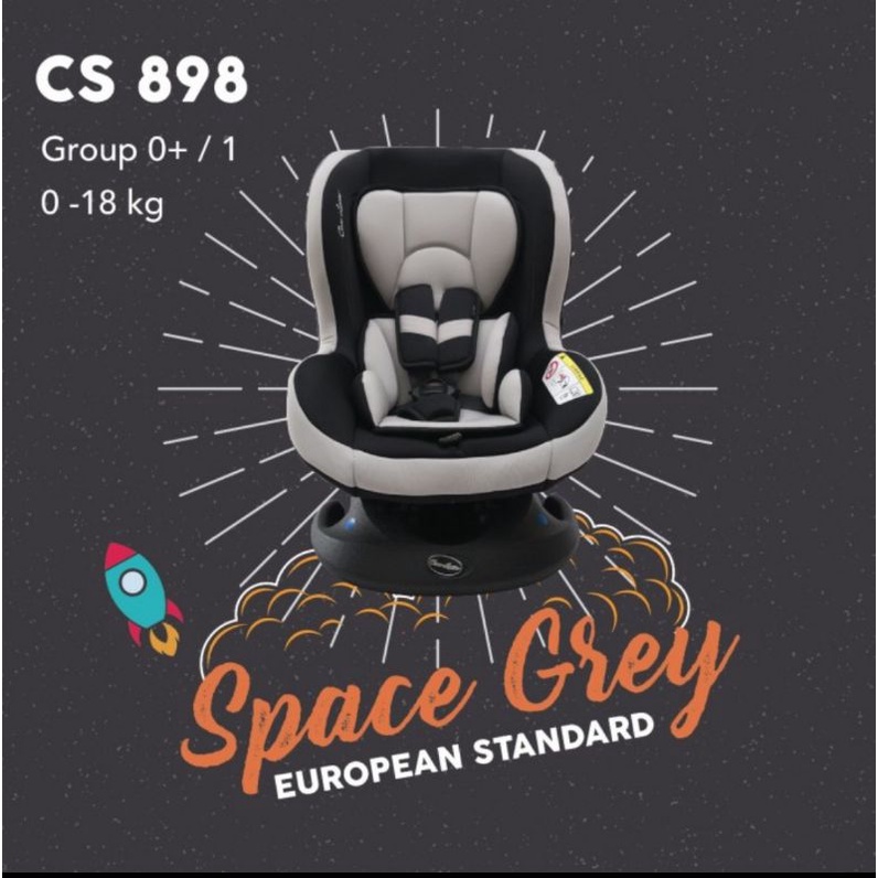 Carseat Cocolatte Space Grey CS 898 (for CIANALFISERA)