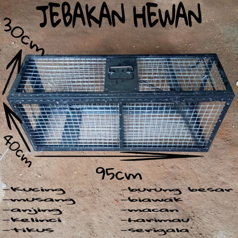 JEBAKAN MUSANG JEBAKAN ULAR UKURAN BESAR / UKURAN JUMBO TEBAL & KUAT