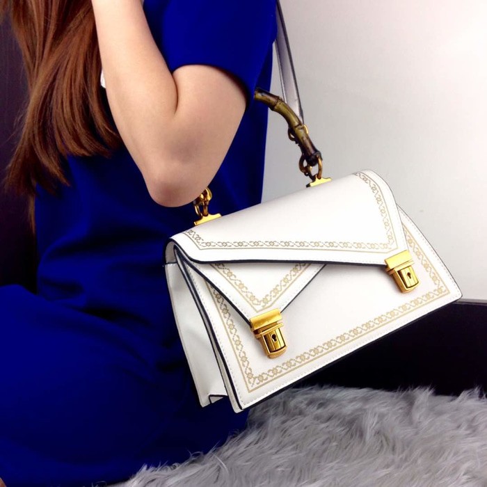 Tas Kerja Wanita / Handbag / Shoulder Bag Tas Gucci Import Gc1838