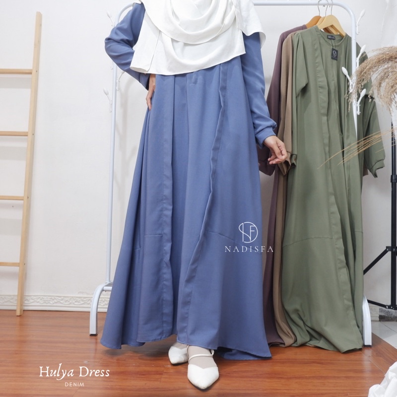 HULYA DRESS POLOS ABAYA