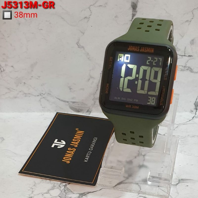 Jam Tangan Jonas Jasmin Digital J5313 Fashion Outdoor Super Laris Original Garansi