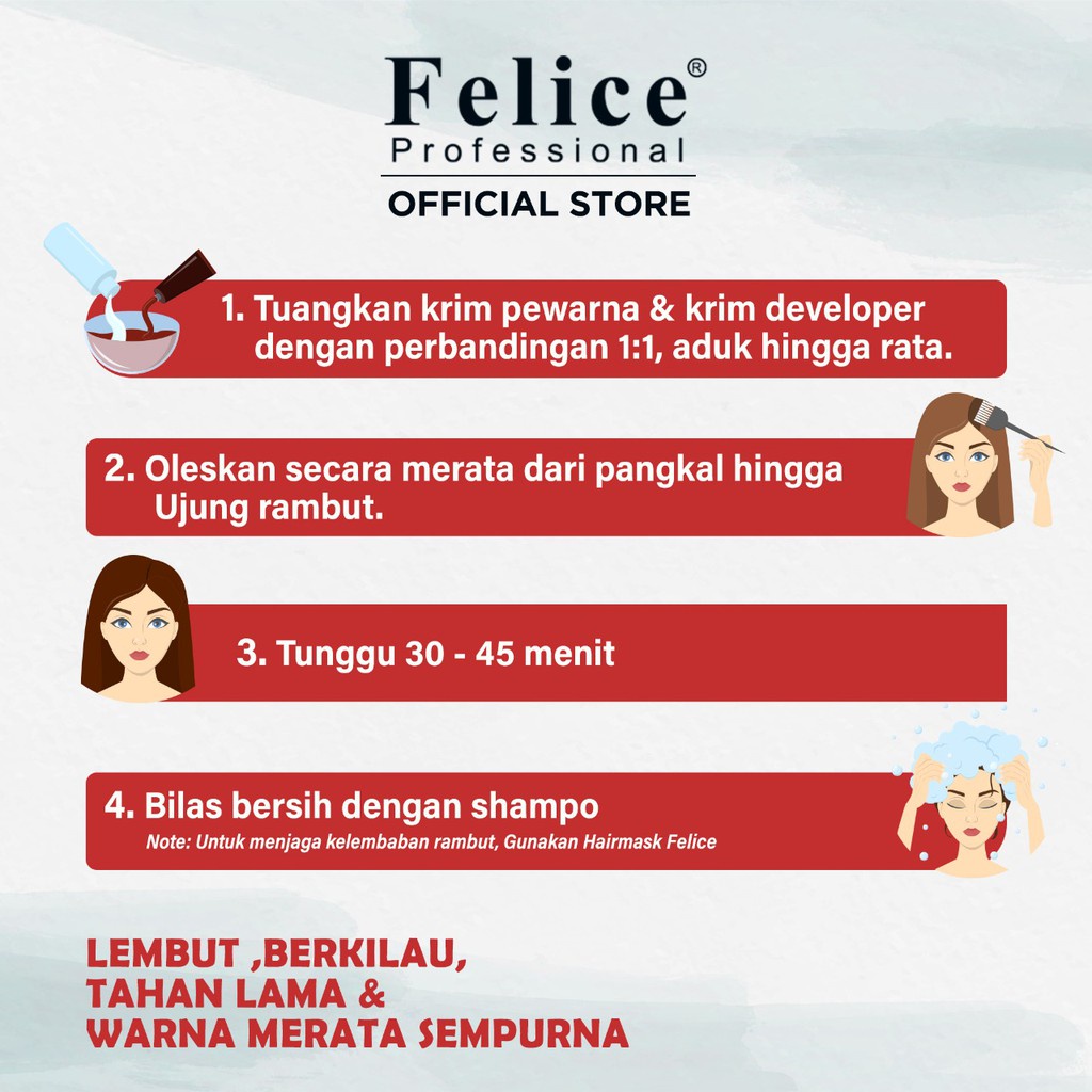 FELICE PROFESSIONAL HAIR COLOR 60ML