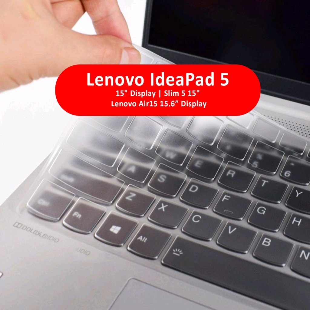 Pelindung Keyboard Bahan Silikon Untuk Lenovo Ideapad 5 15 &quot;/ Slim 5 15&quot; / Air15 15.6 &quot;