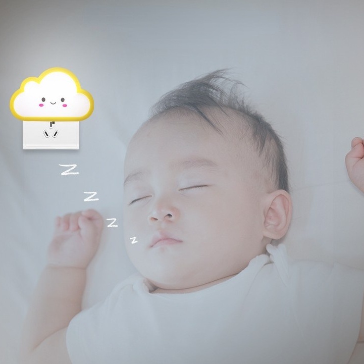 Lampu Led Bentuk Awan Lucu Untuk Kamar Tidur Anak / Dewasa