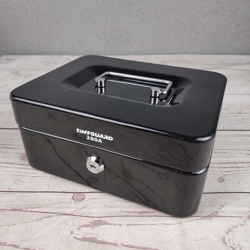 TaffGUARD Brankas Money Box Uang Cash - 200A - Black