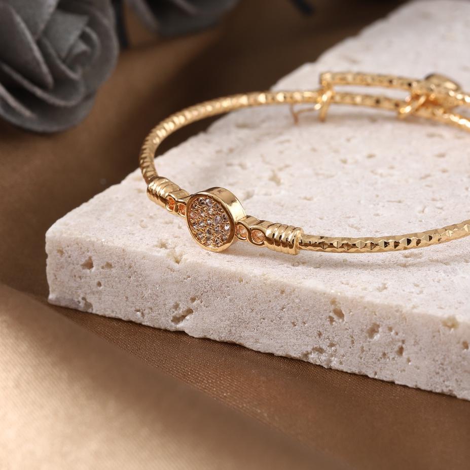 Gelang Tangan Anti Karat Gelang Keroncong Titanium Gelang Lapis Emas Gelang Serut Prusik Perhiasan E