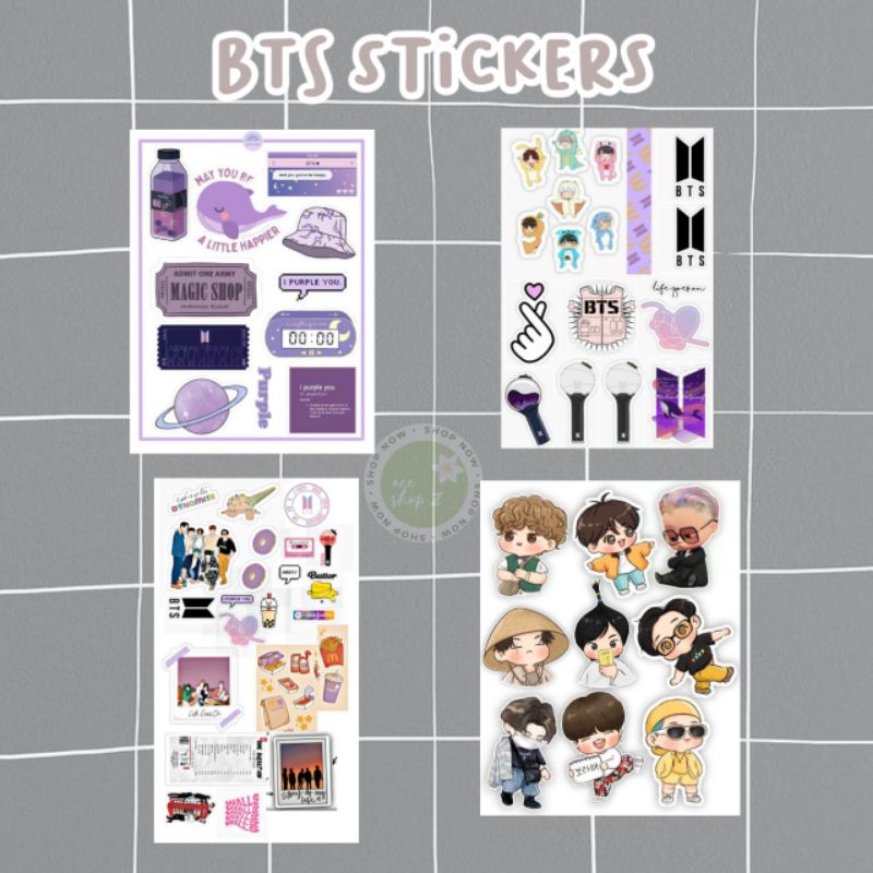 Stiker BTS lucu | stiker aesthetic | stiker Army