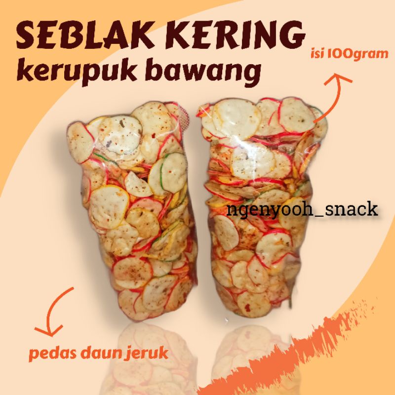 

Cemilan Seblak kerupuk /Sebring/ Seblak kering