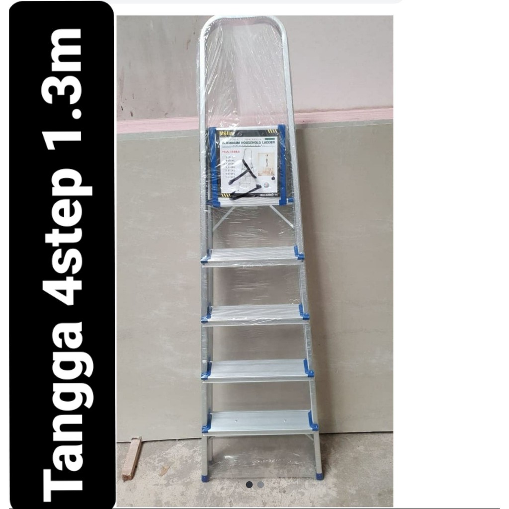 PROMO MURAH Tangga Rumah Lipat alumunium 1.3 Meter 130 cm 5 step