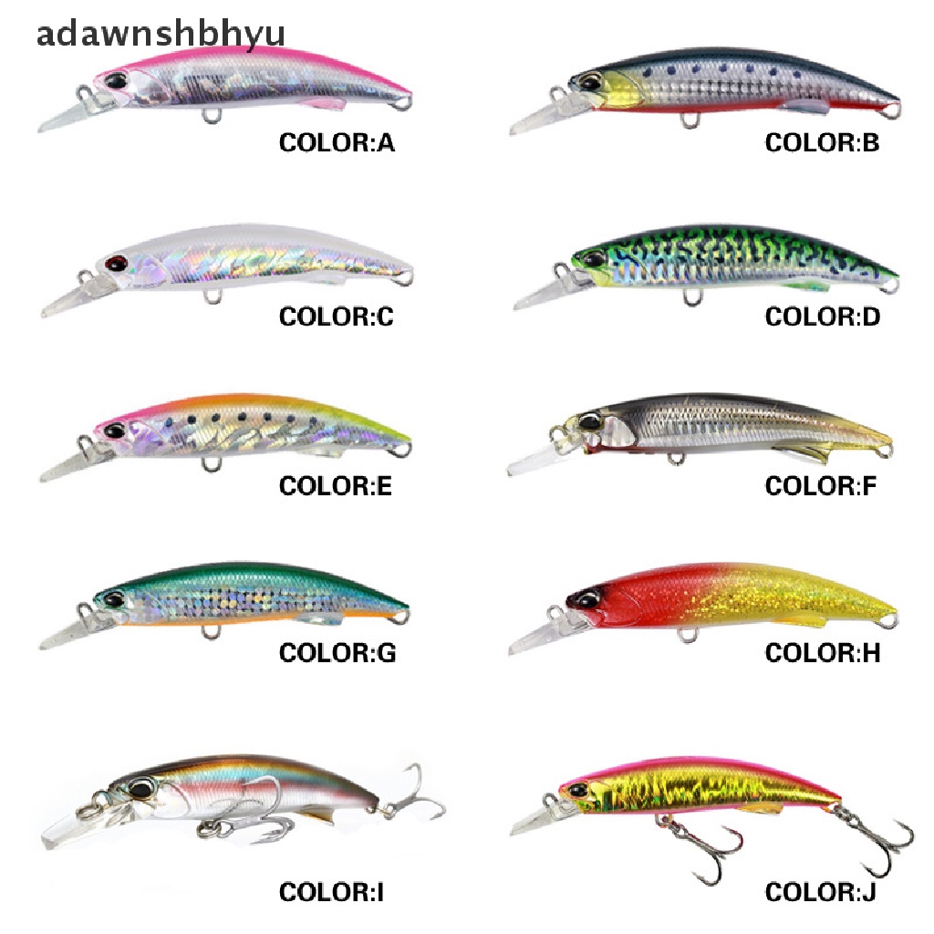 Adawnshbhyu Ikan Kecil 90mm 40g Umpan Pancing swimbait crankbait Wastafel bass deep diving lure Umpan