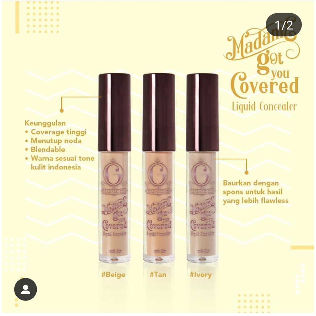 ^ KYRA ^ Madame Gie Liquid Concealer - Got You Covered