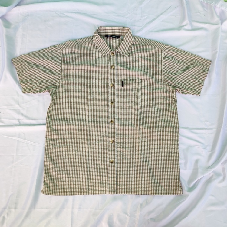 Kemeja Pendek Berghaus - Training Olahraga Outdoor - Pakaian Lapangan Bekas