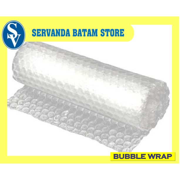 

PLASTIK BUBBLE WRAP (UNTUK KEAMANAN PACKING TAMBAHAN)