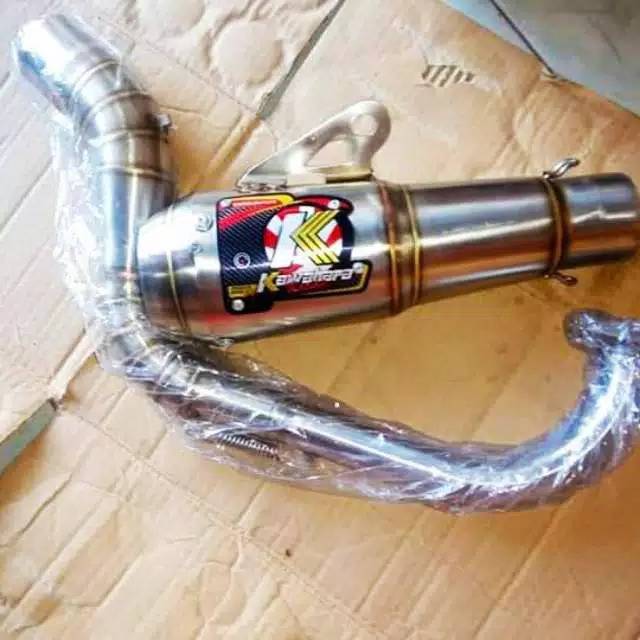 Knalpot racing drag kawahara roket mio sporty mio j beat scoopy dll