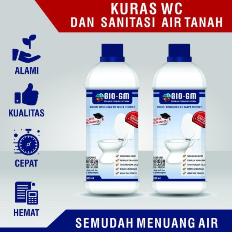 Bio GM Obat WC Mampet Ampuh