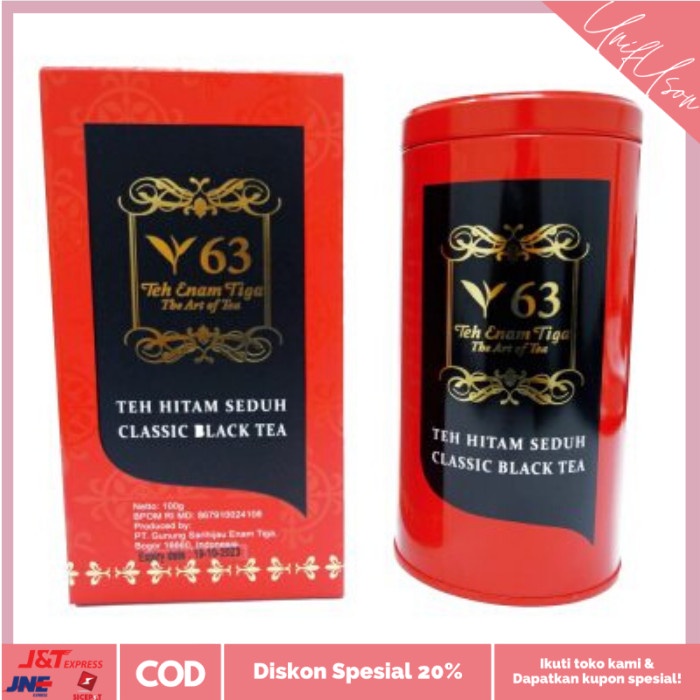 

⭐COD⭐ Teh 63 Royal Black Tea Natural 100 gram