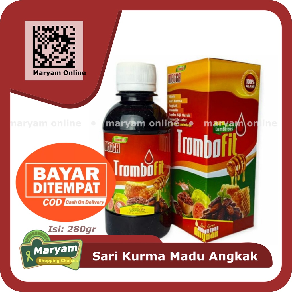 

Trombofit 280 gr Sari Kurma Madu Angkak