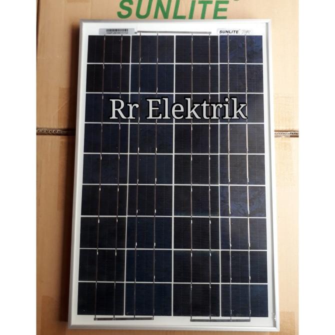 Jual HARGA PROMO Solar Panel / Panels Surya / Solar Cell Sunlite 20wp ...