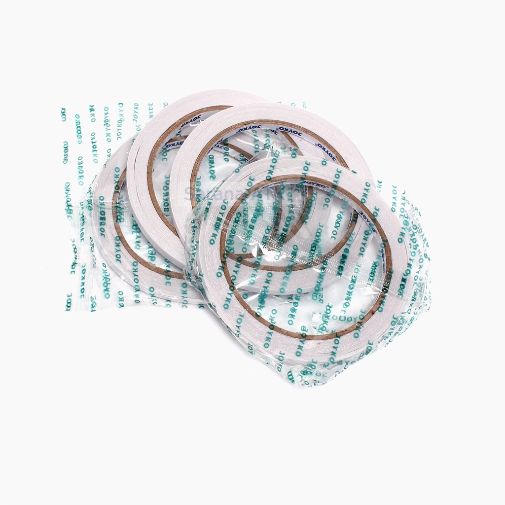 

[ 1 ROLL ] Joyko Double Tape 6mm x 15 Yard