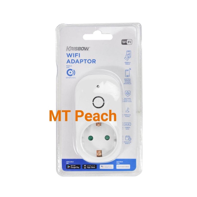 KRISBOW STEKER ADAPTOR WIFI 16A 250V