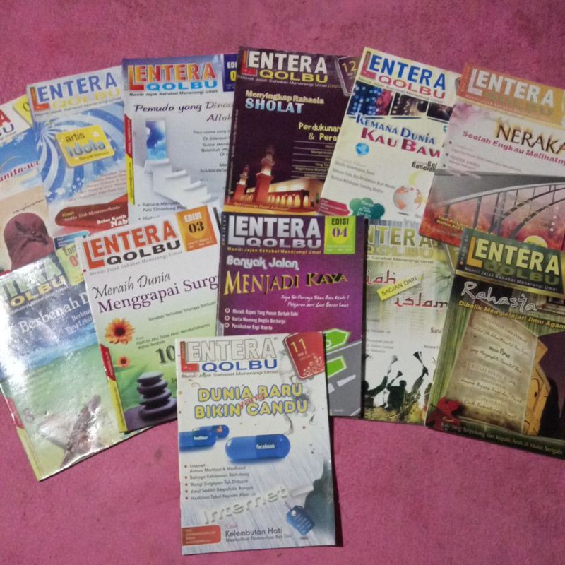 Paket majalah Lentera Qolbu Volume 2