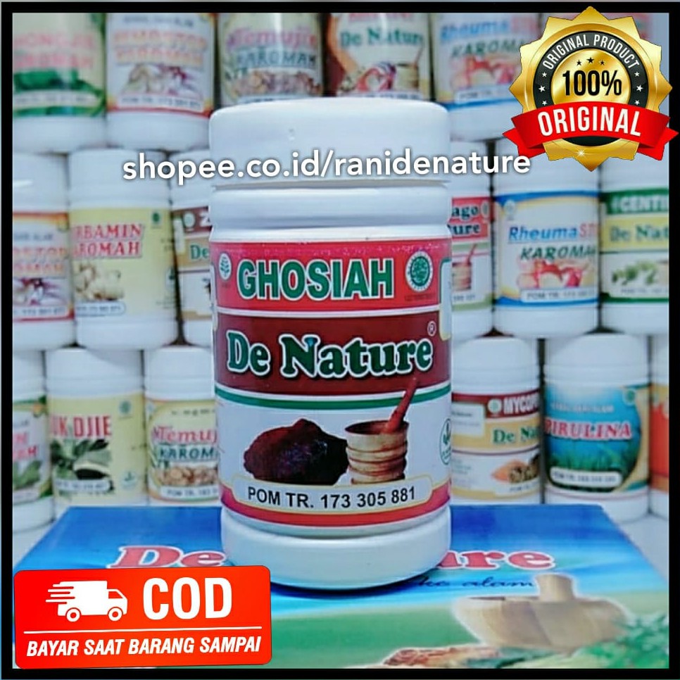 

GHOSIAH - OBAT HERBAL MENGATASI TYPUS / TIPES & DEMAM TINGGI | PANAS DINGIN DE NATURE