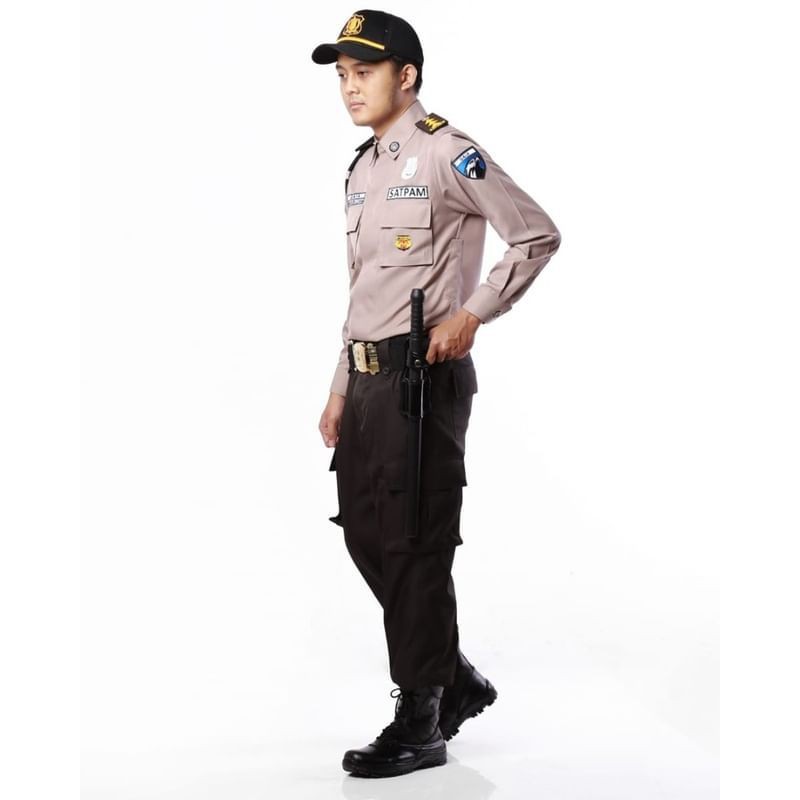 Jual Seragam Satpam Terbaru Seragam Security Coklat Seragam Setelan Pdh