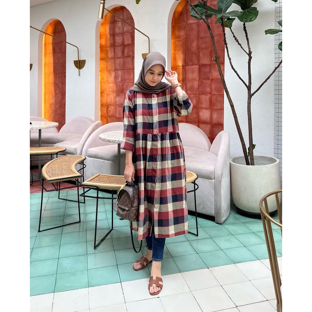 DENIA SQ RED by MAHARA [100% ORIGINAL]