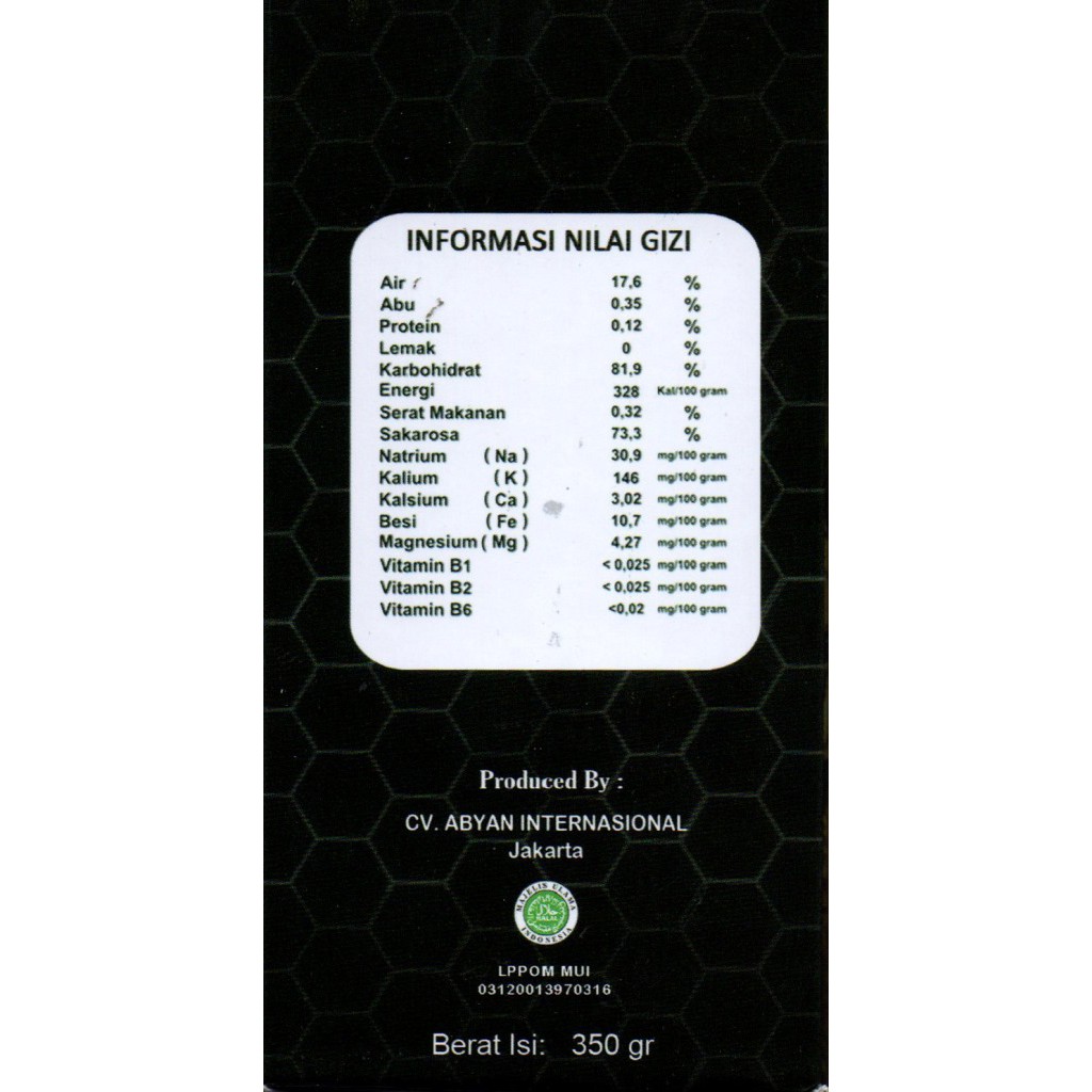 Madu Arabian Manis Propolis Syifa