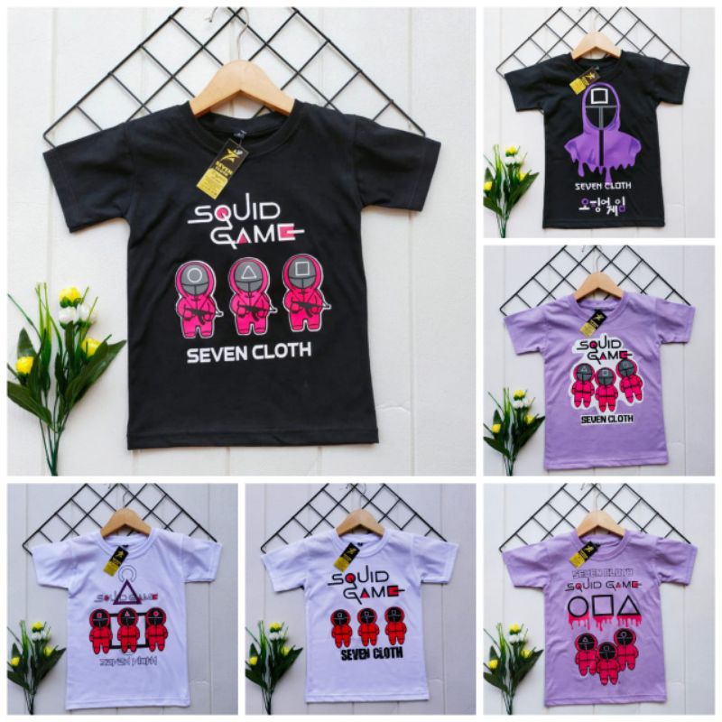 kaos distro anak kaos squidgame