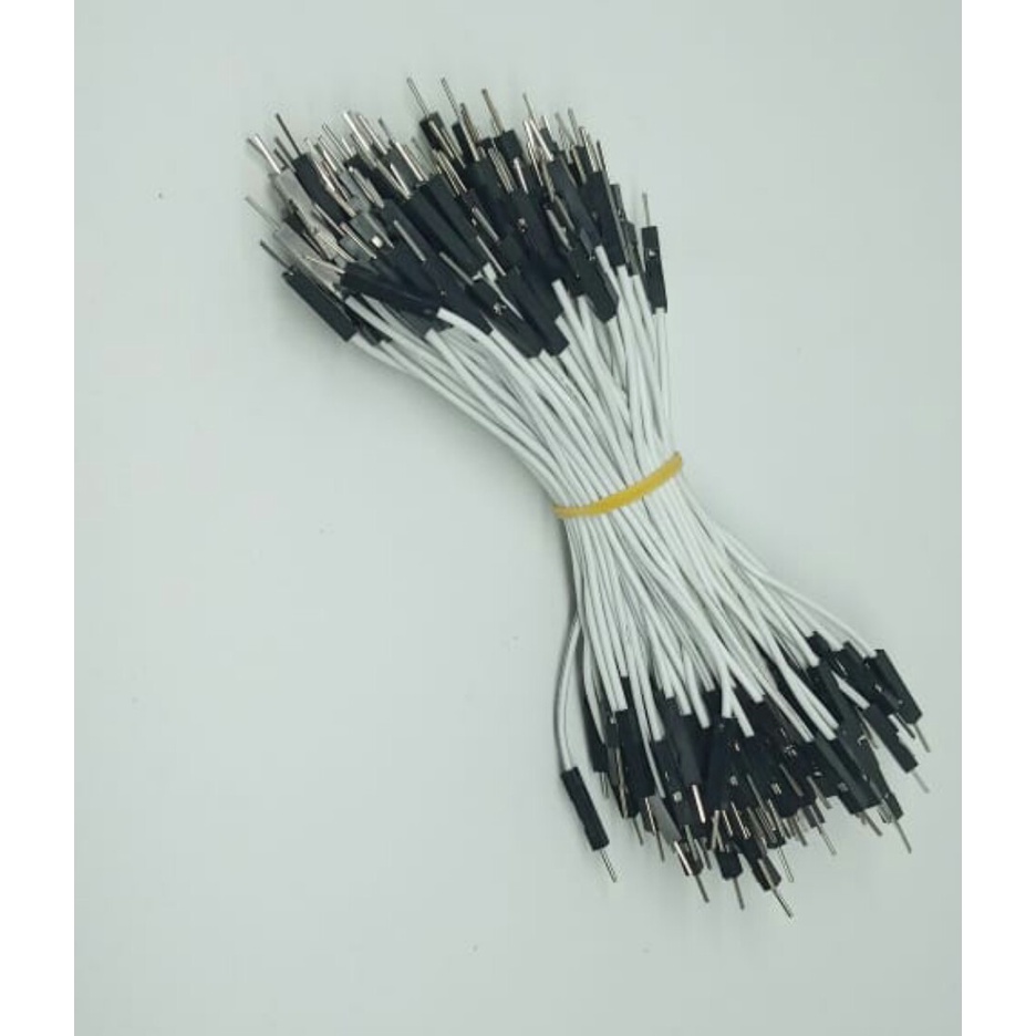 2.54MM Kabel Jumper DuPont 10CM Male to Male Single Tunggal 1P Satuan