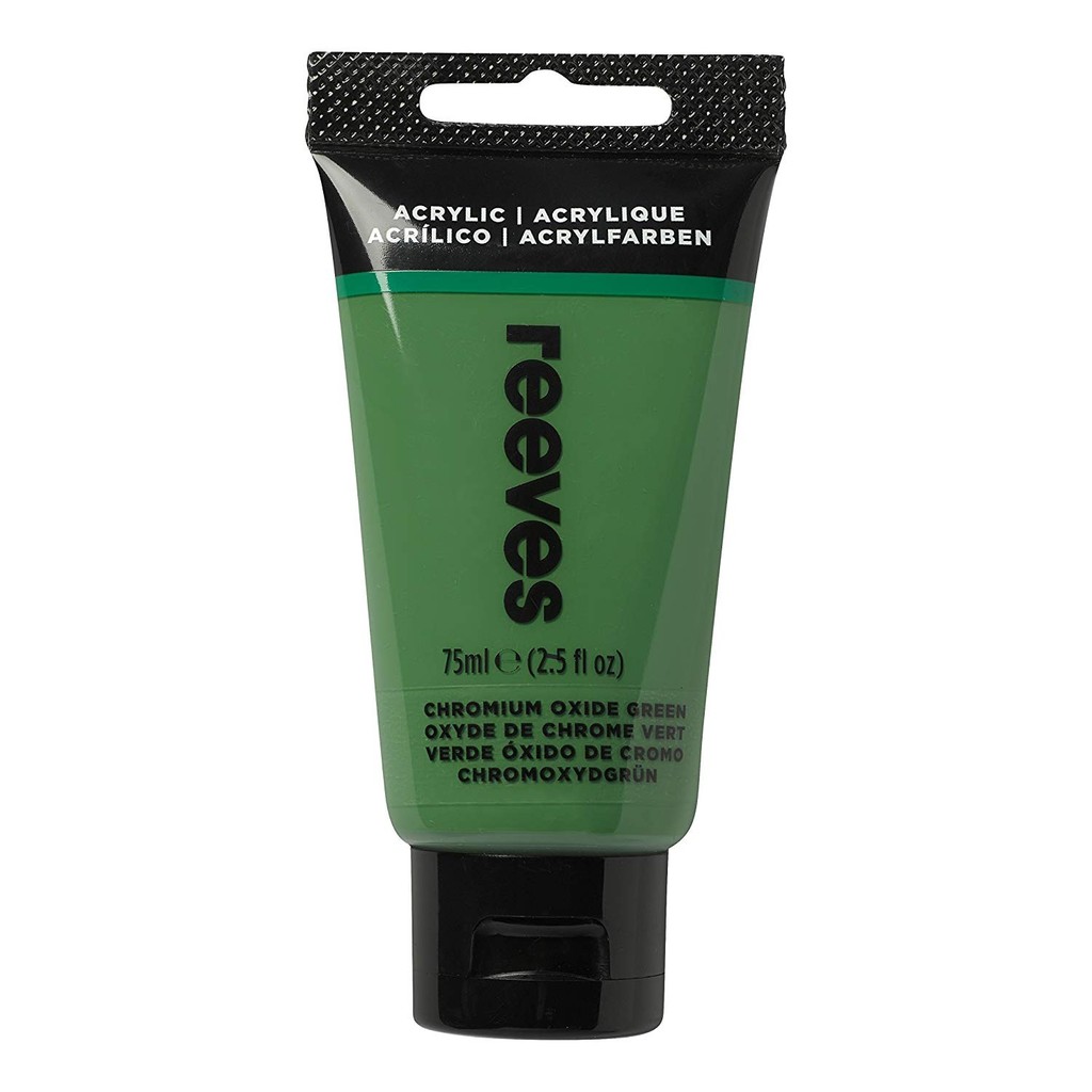 

REEVES ACRYLIC 75ML OXIDE CHROMIUM GREEN