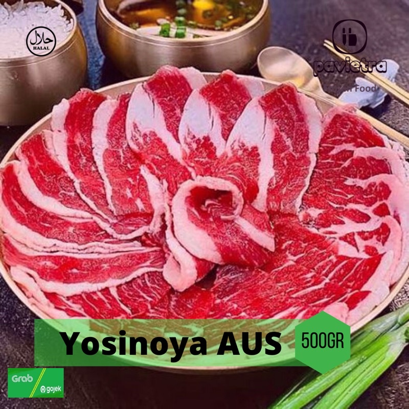 

Daging Slice Yosinoya Beef AUS