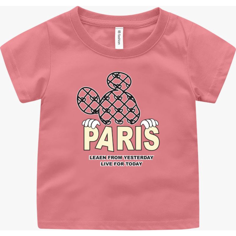 ((IB))KAOS ANAK2 UNISEX/PARIS DIGITAL SABLON