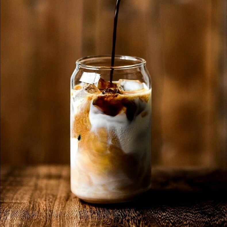 Arcoroc Beer Can/Can Beer Glass/Can Shape Glass/Coffee Glass/Glass