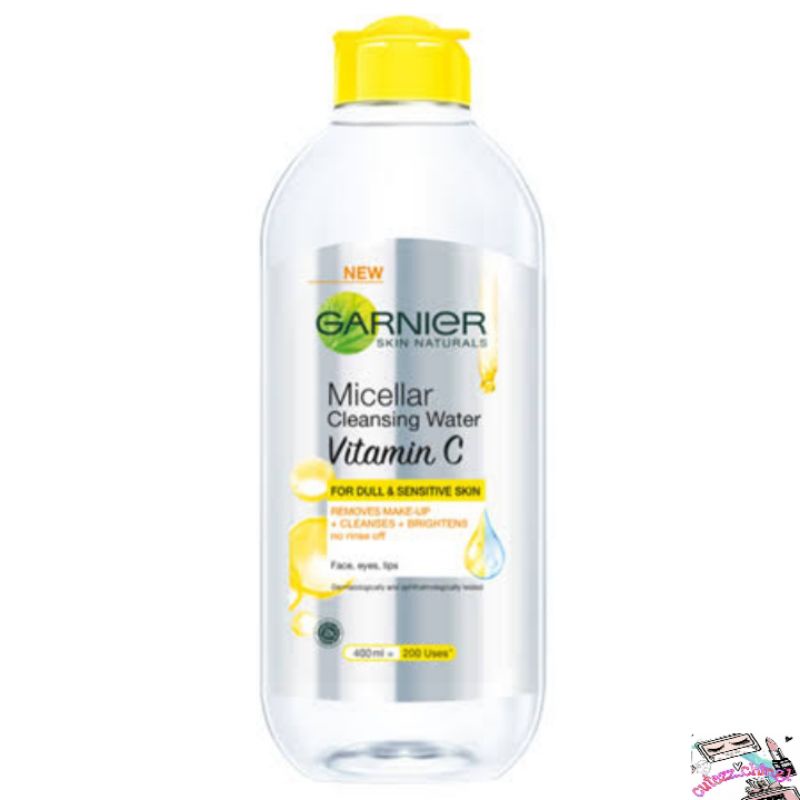 ☃Cutezz_ching1☃Garnier Micellar Cleansing Water Pink/Blue/Rose/Vitamin C/Biphase Oil Infused 400ml-5