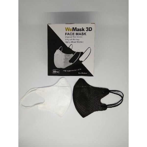 MASKER DUCKBILL WEMASK 3D ISI 50PCS