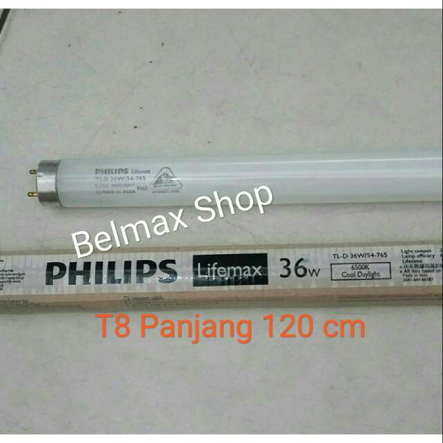 Lampu Neon TL Philips 36 Watt 120 cm/Lampu TLD Philips 36 Watt/Lampu Neon 40 Watt Philips