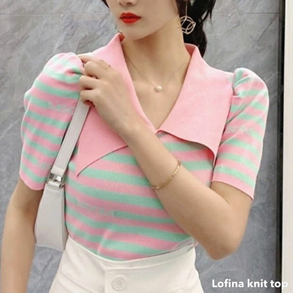 Lofina knit top - Thejanclothes