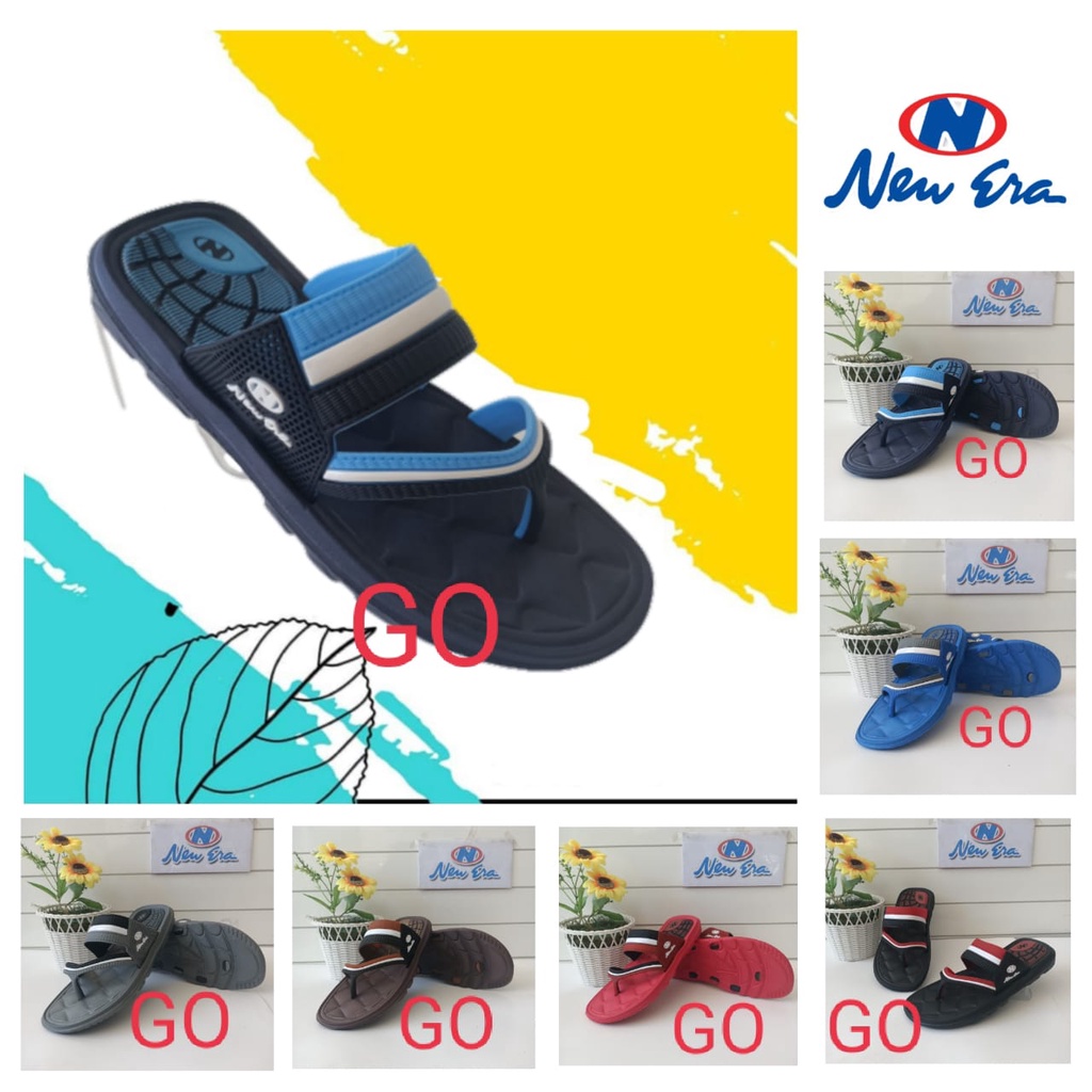 gos  NEW ERA TG E 12551 Sandal Anak Sanda Japit Karet Tanggung 34-38