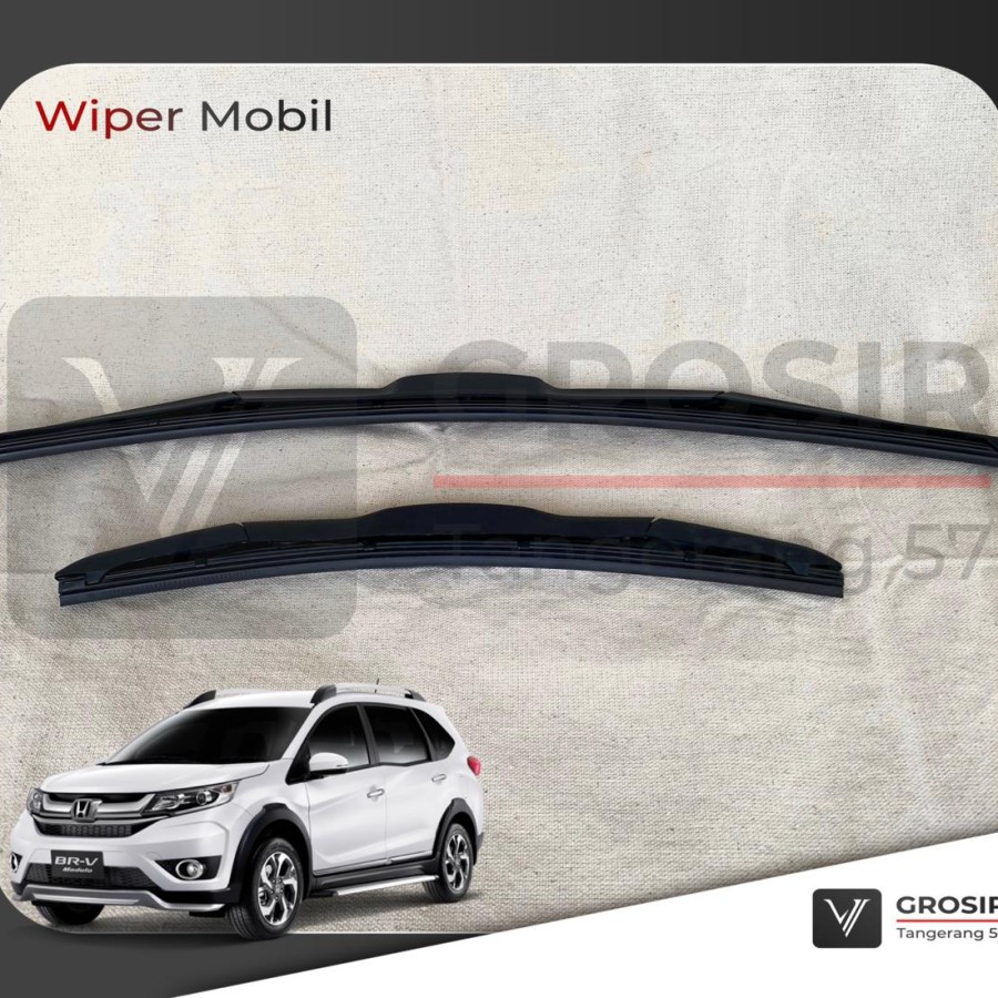 WIPER BRV HYBRID BLADE PROMO WIPER HONDA BRV 2 PCS