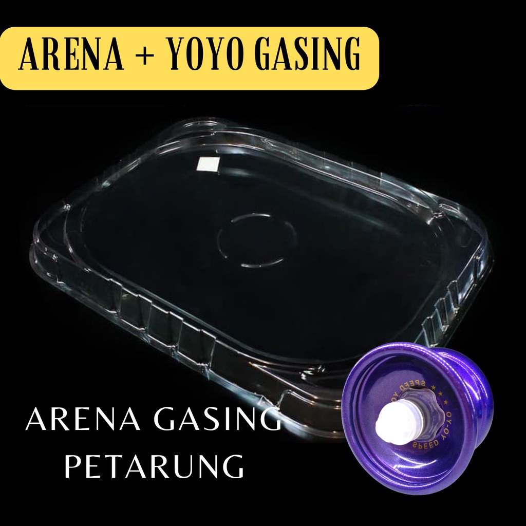 MAINAN YOYO 3 BEARING GASING PETARUNG YOYO BISA JADI GANGSING SET ARENA