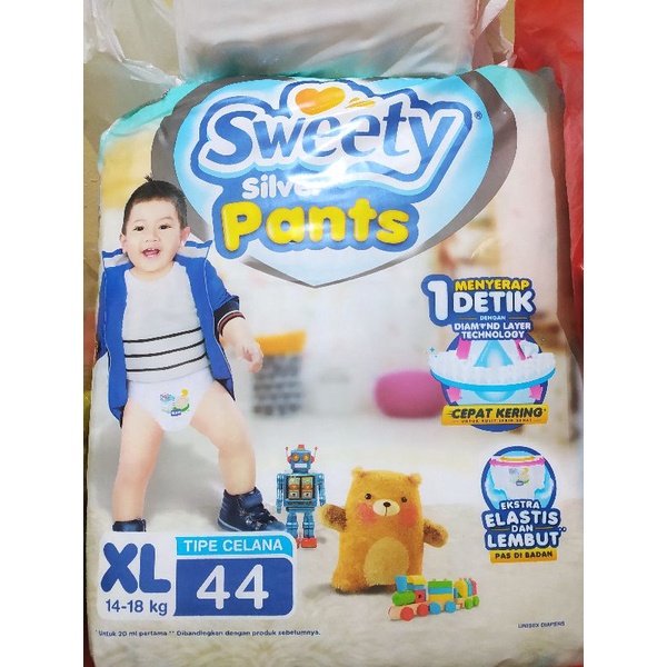 Sweety Silver Pants Eceran/ Satuan Size XL Popok Bayi/ Pampers Bayi