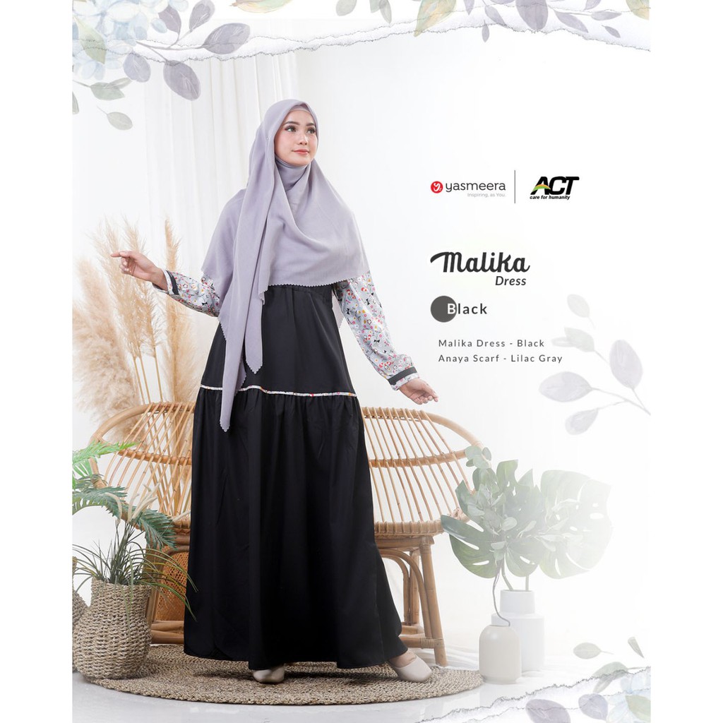YASMEERA MALIKA BLACK DRESS SIZE XL