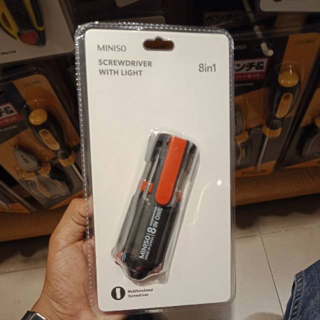 Obeng 8 in 1 miniso