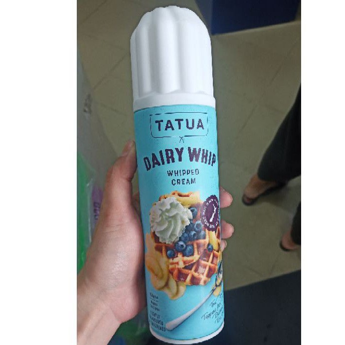 Jual TATUA Whip Cream Aerosol 400gr Dairy Whip Whipped Cream