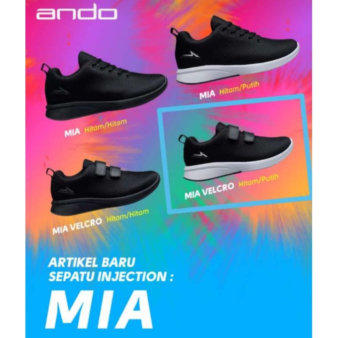 sepatu sekolah sepatu ando sepatu ando tali sepatu ando perekat sepatu ando terbaru sepatu ando pere