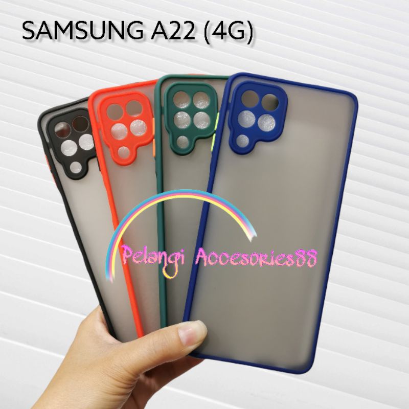 SAMSUNG A22 4G / M22 SOFTCASE CASE DOVE CASE FULL COLOUR